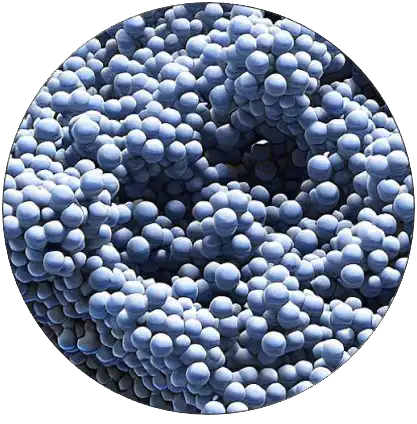 Hydrogen in formation after nanogalvanic powder is mixed with water